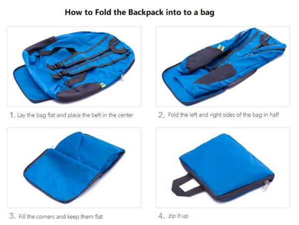 foldable backpack