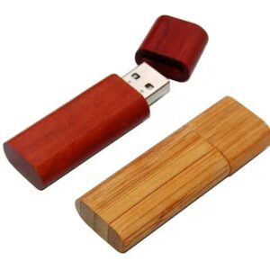 wooden flash drive