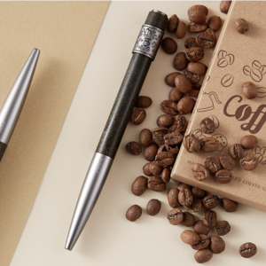 Eco-friendly coffee barrel pen
