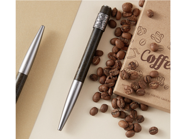 Eco-friendly coffee barrel pen